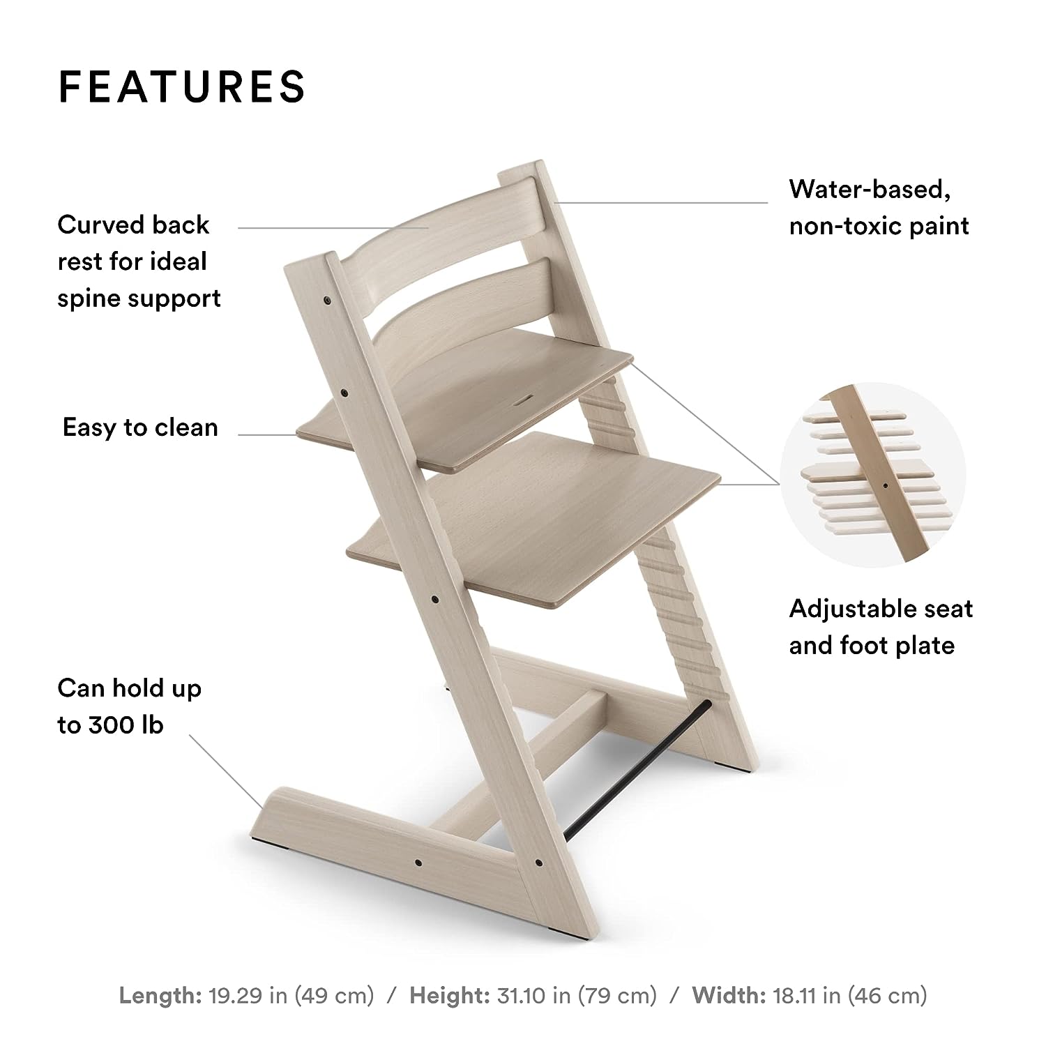 Tripp Trapp® Chair Heather Mauve