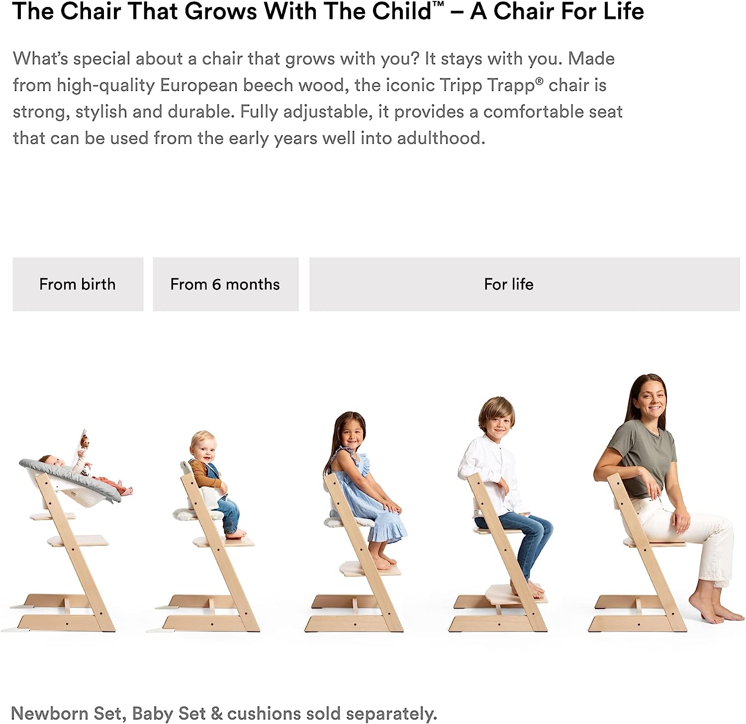 Tripp Trapp® Chair Heather Mauve