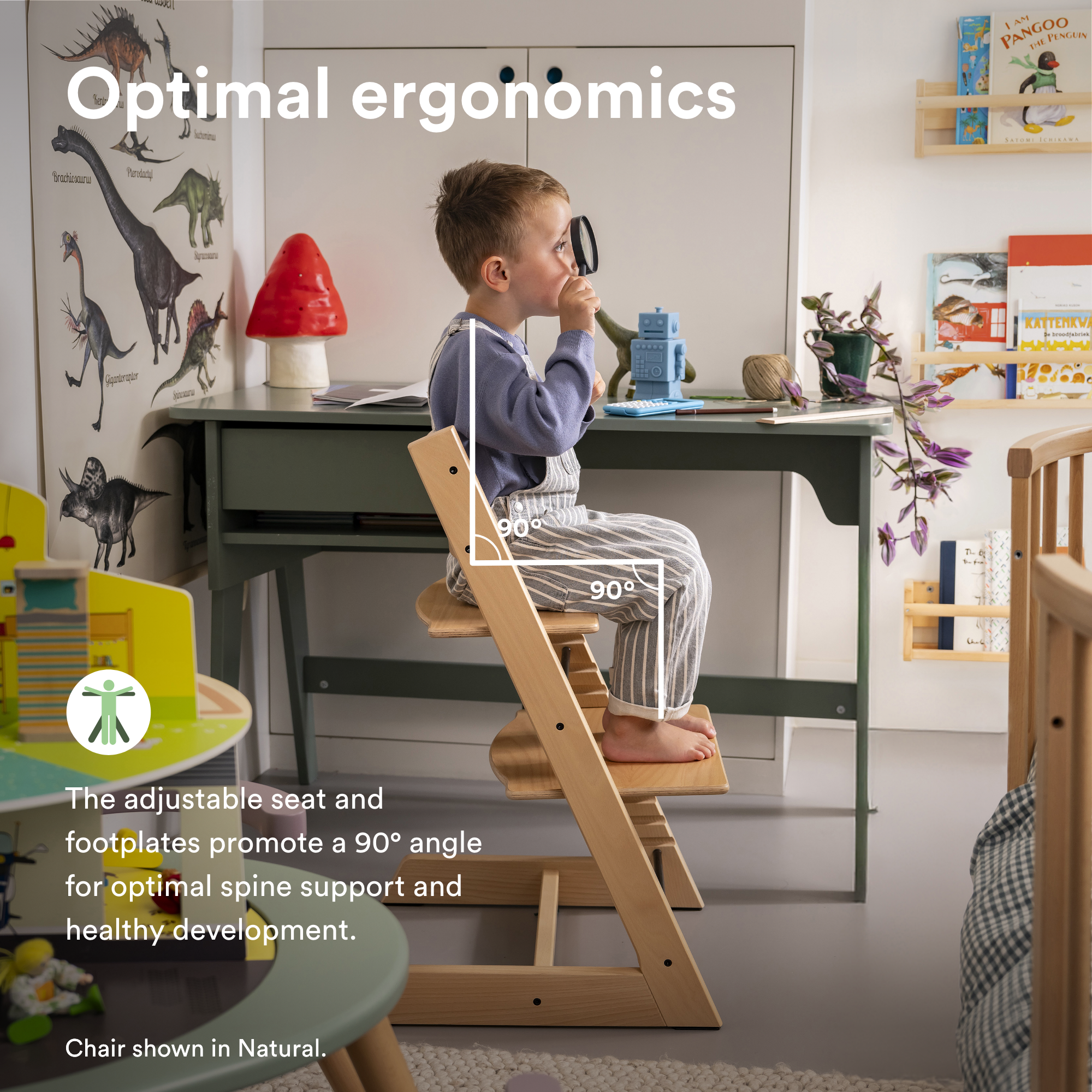 Stokke Tripp Trapp Chair Vanilla White