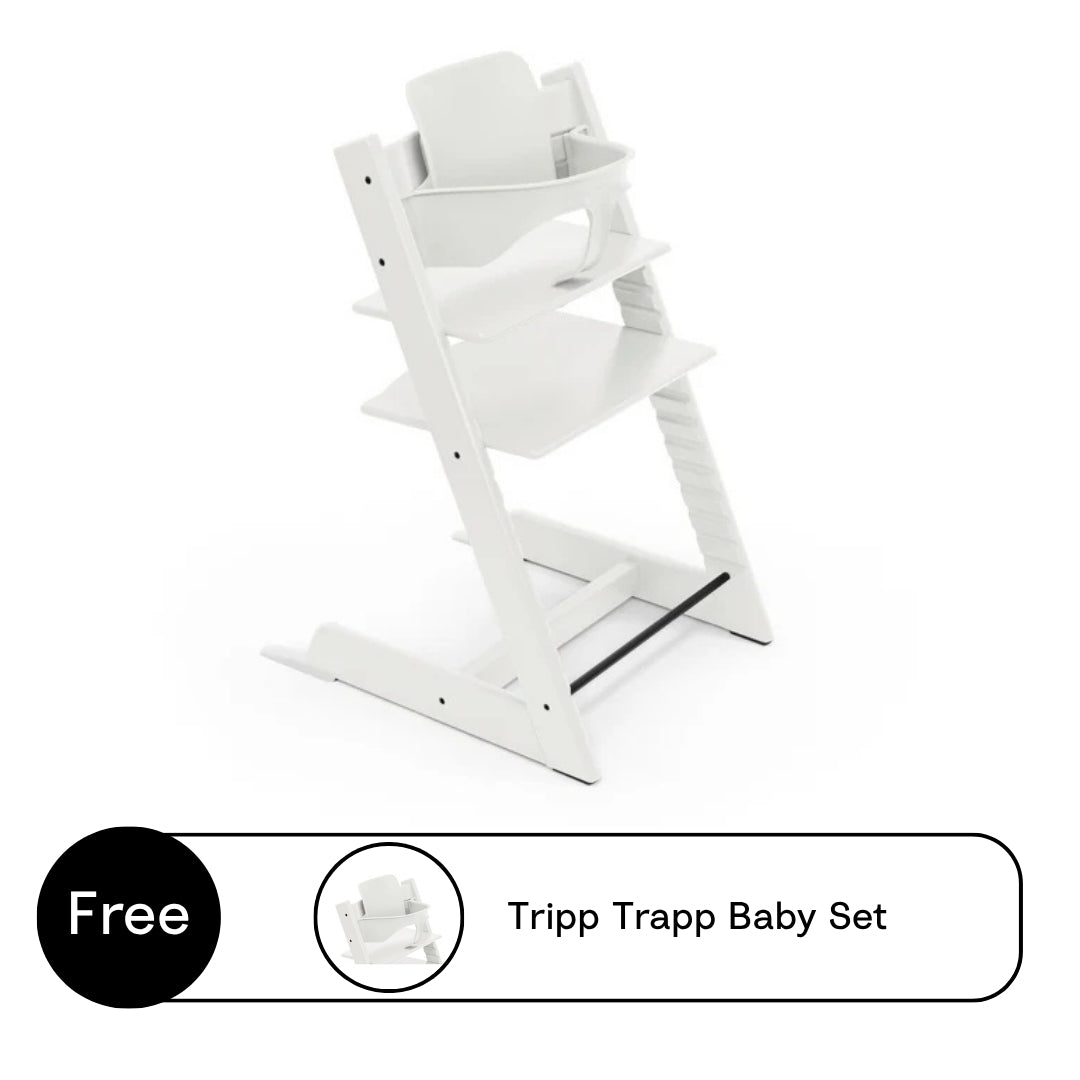 Tripp Trapp chair with baby set