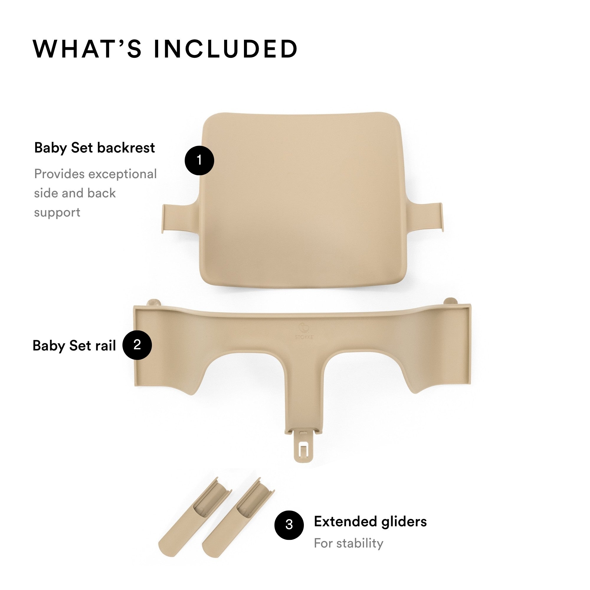 Tripp Trapp® Baby Set² White