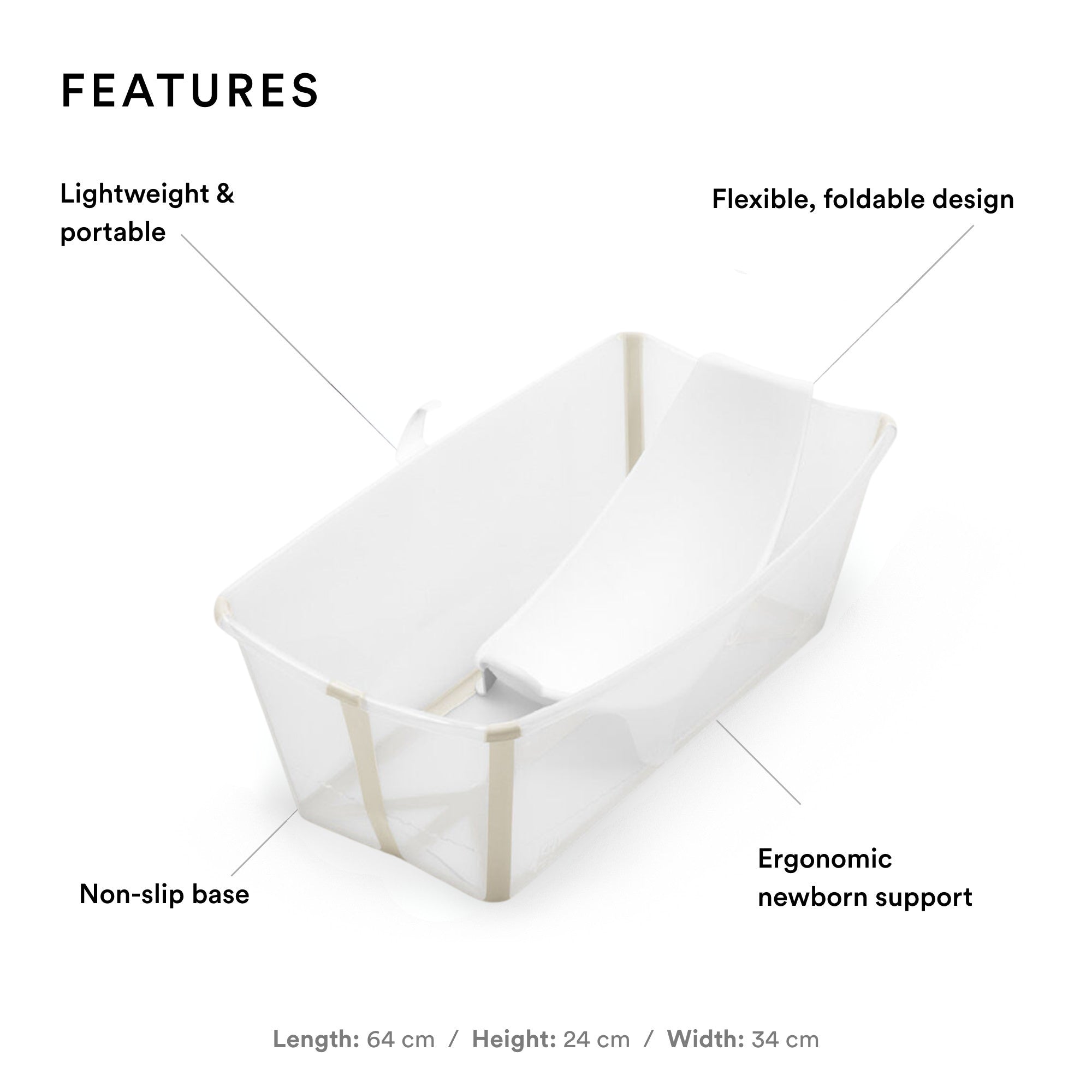 Flexi Bath® Bundle Sandy Beige