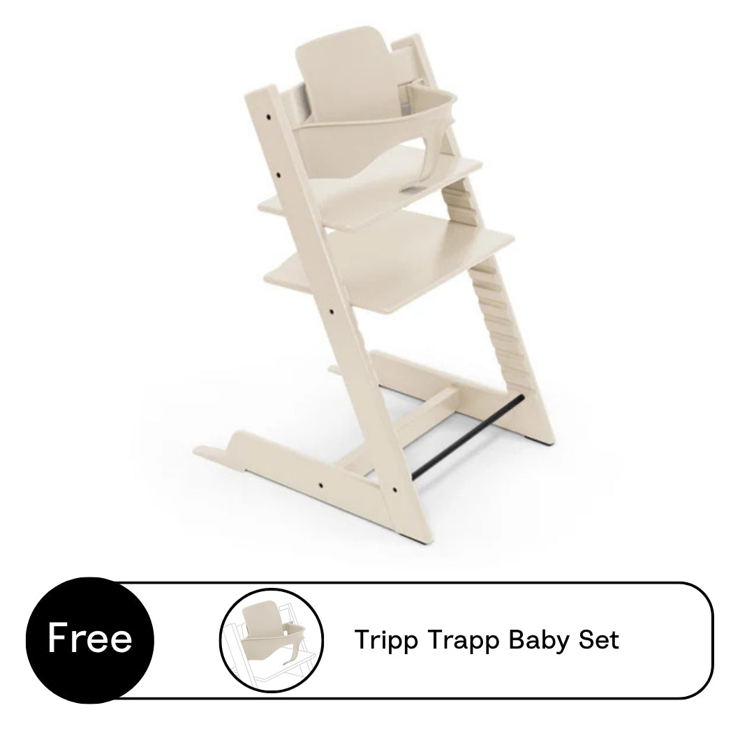 Tripp Trapp chair with baby set