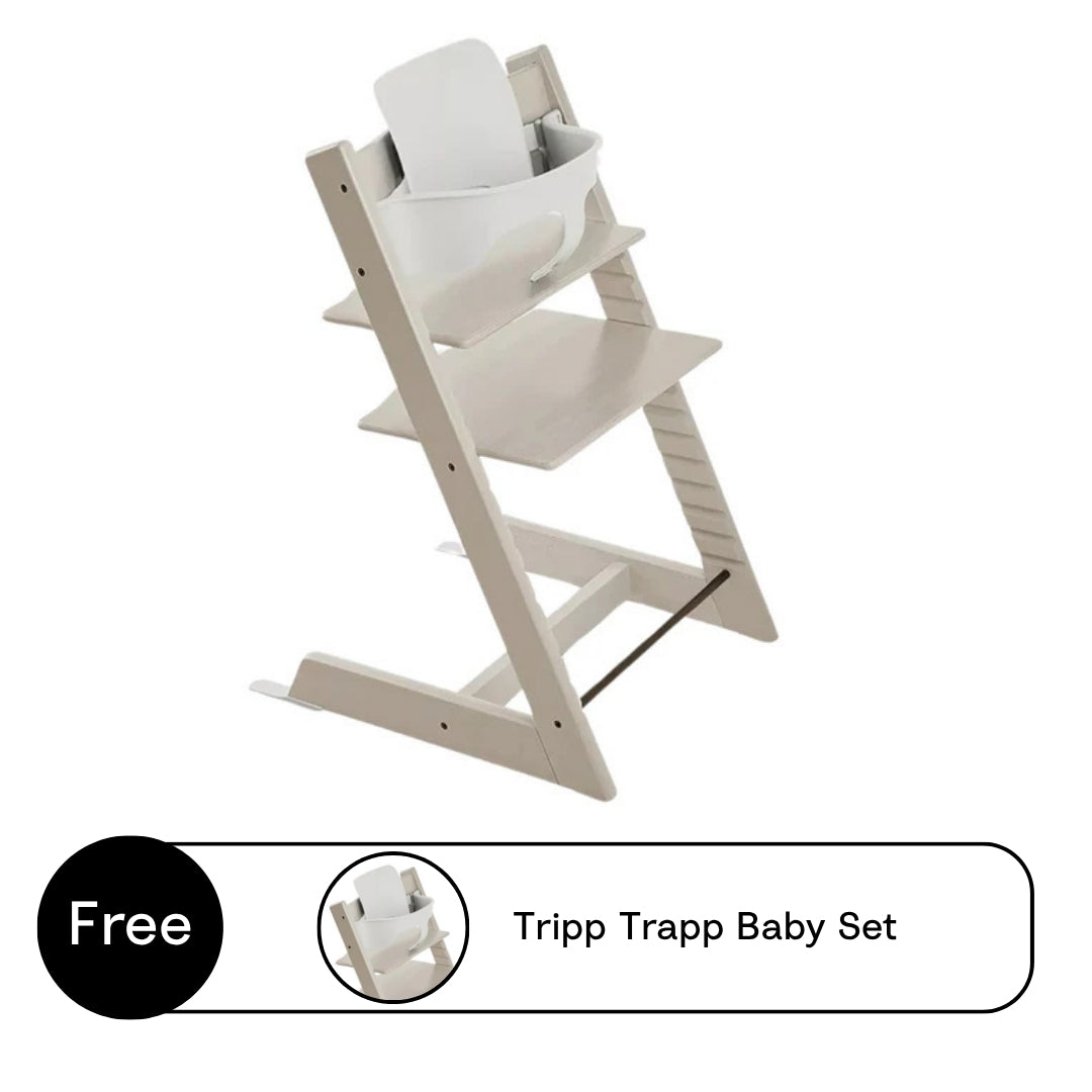 Tripp Trapp chair with baby set