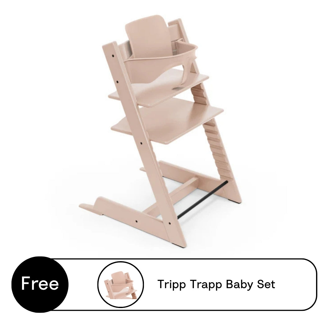Tripp Trapp chair with baby set