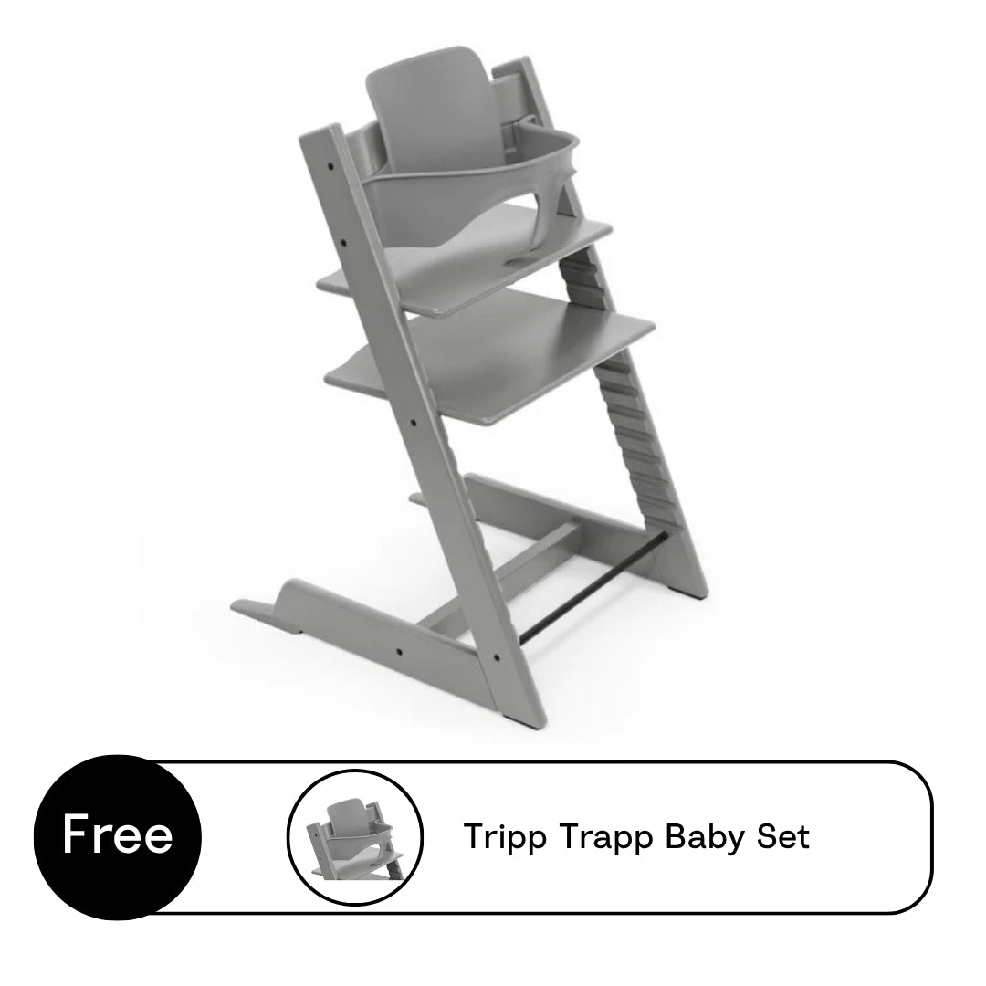Tripp Trapp chair with baby set