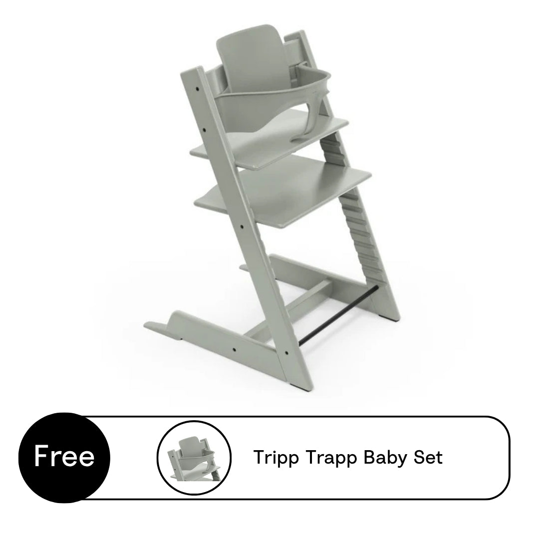 Tripp Trapp chair with baby set