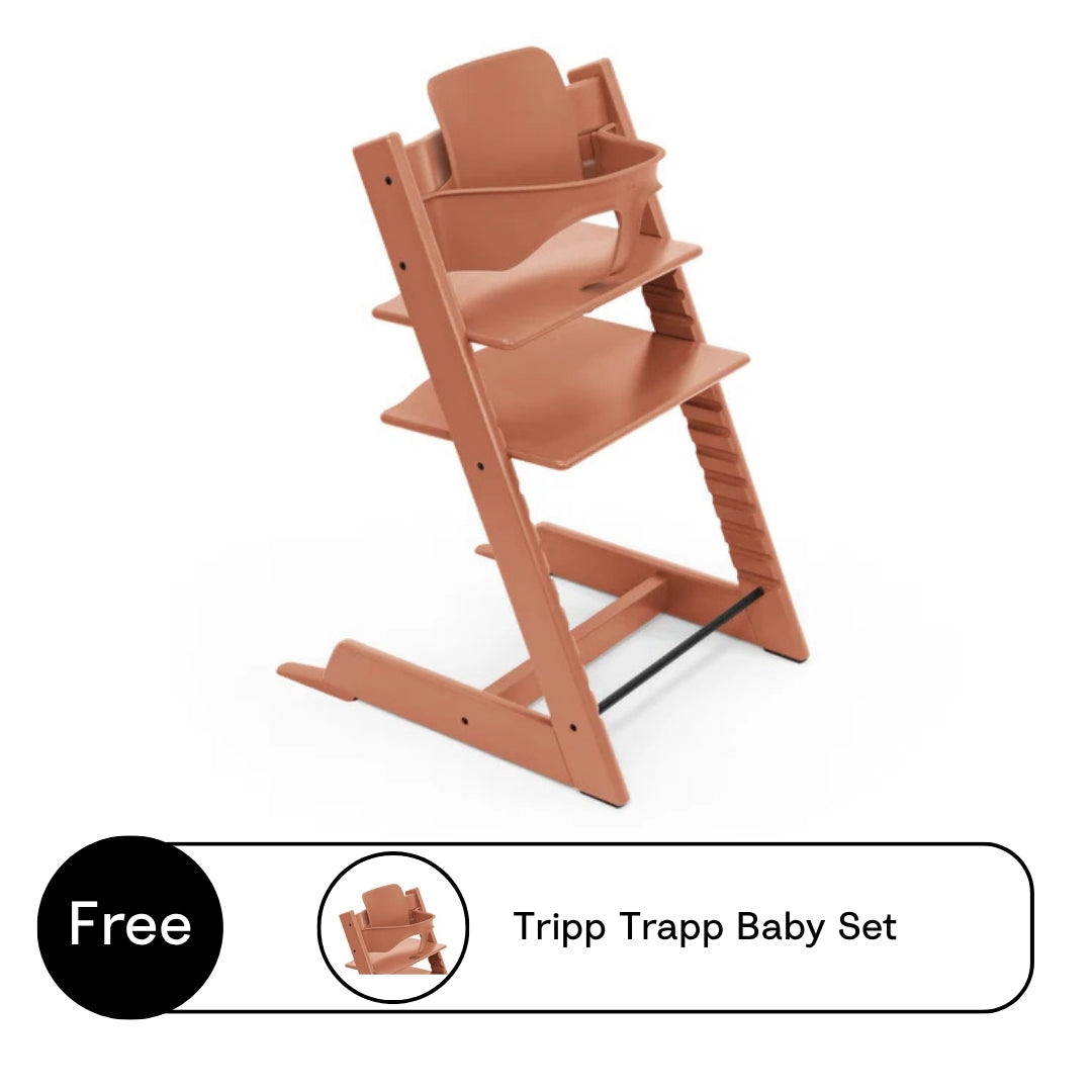Tripp Trapp chair with baby set