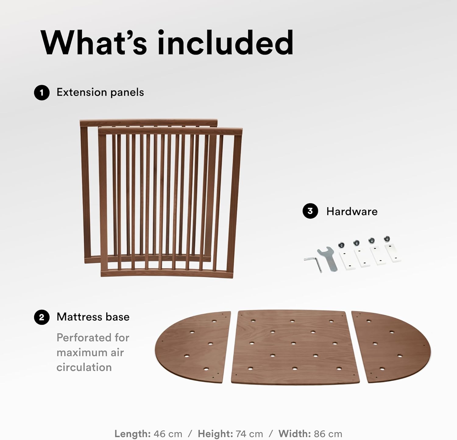 Stokke Sleepi Bed Extension V3 Warm Brown