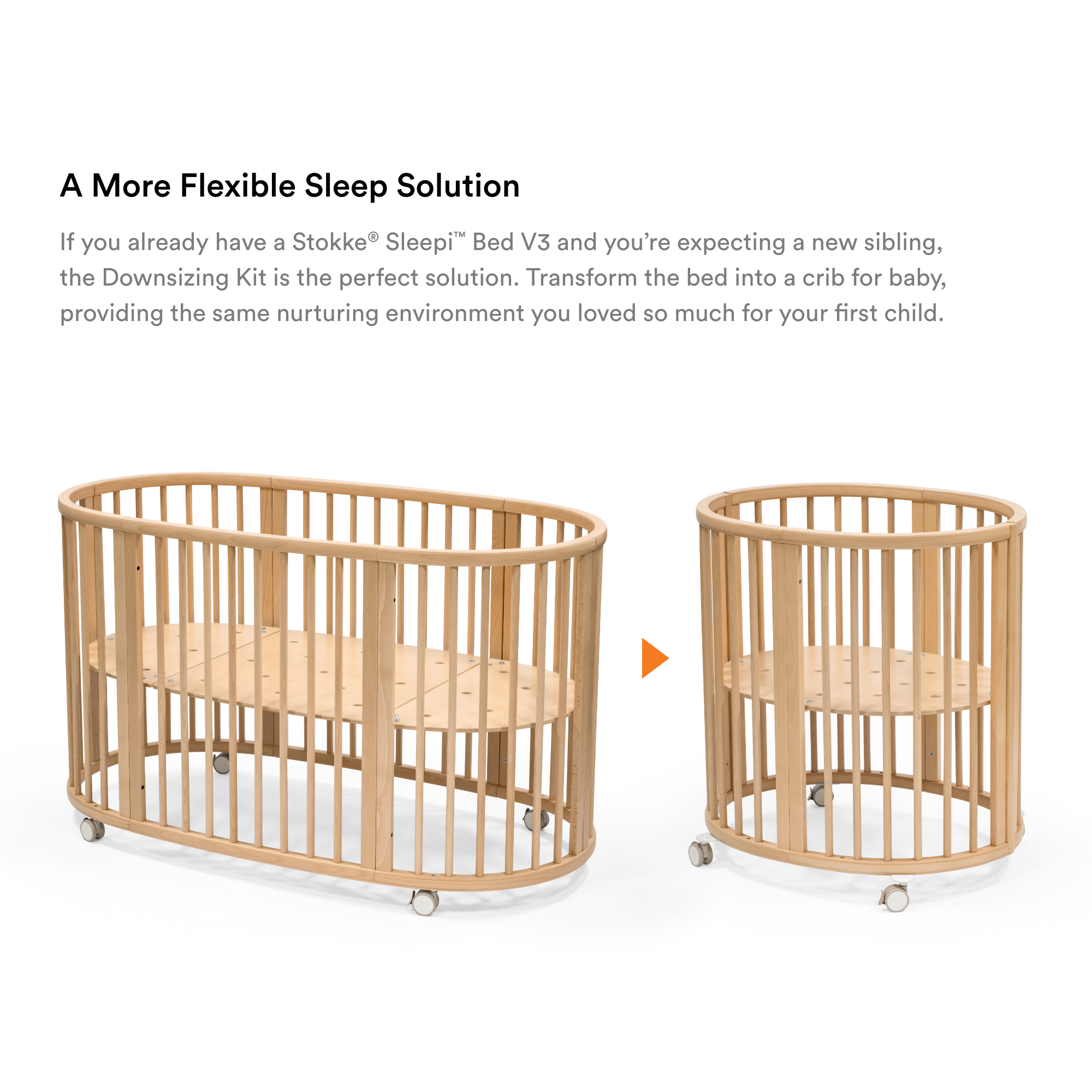 Stokke Sleepi Downsizing Kit V3 Natural