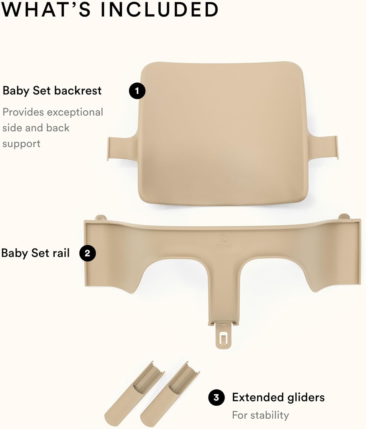 Tripp Trapp Baby Set²- Lemon Yellow