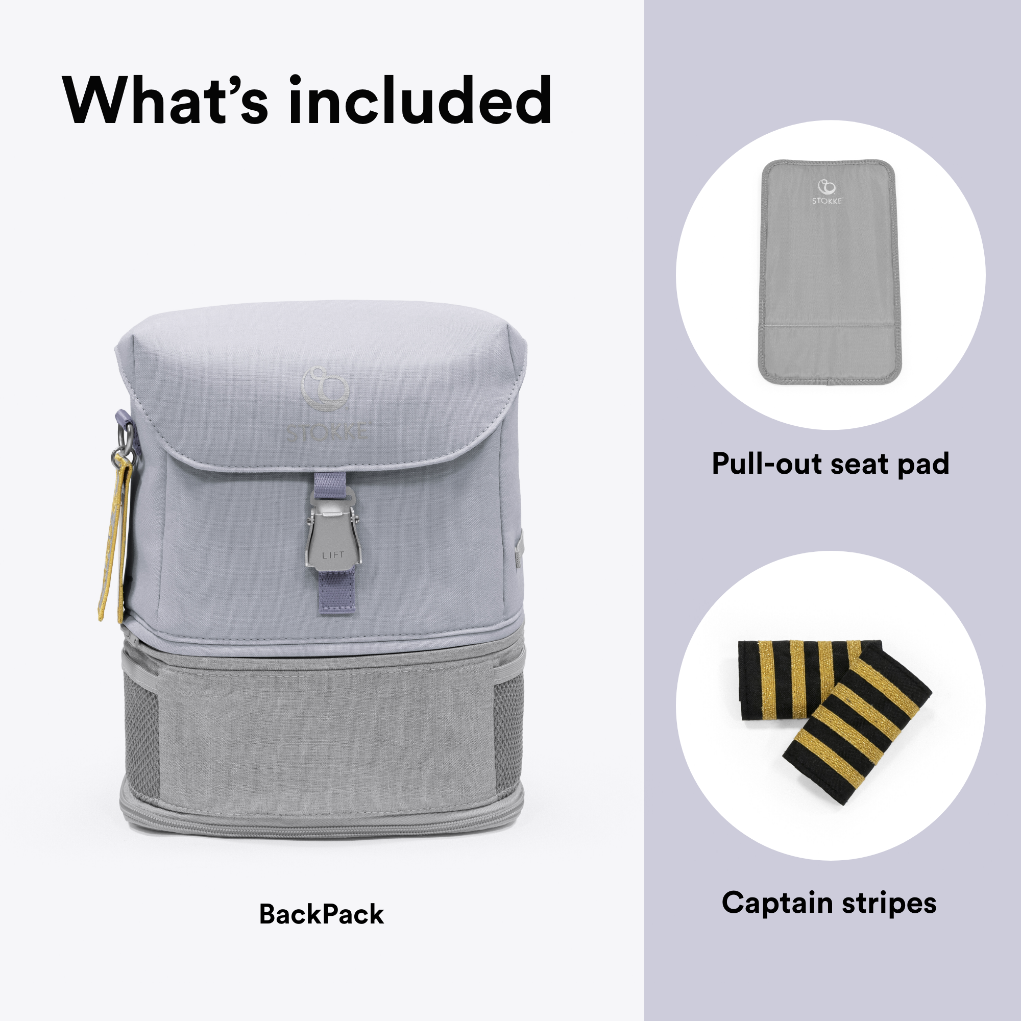 Stokke Jetkids BackPack Arctic Blue