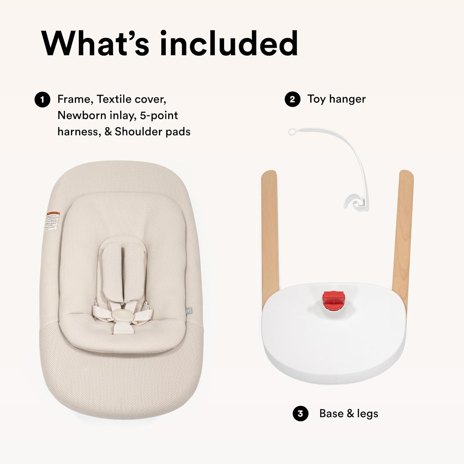 Stokke Yoga Bouncer Light Sand