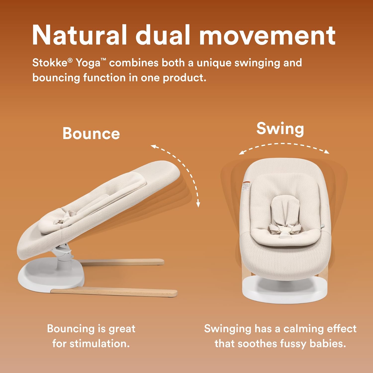 Stokke Yoga Bouncer Light Sand