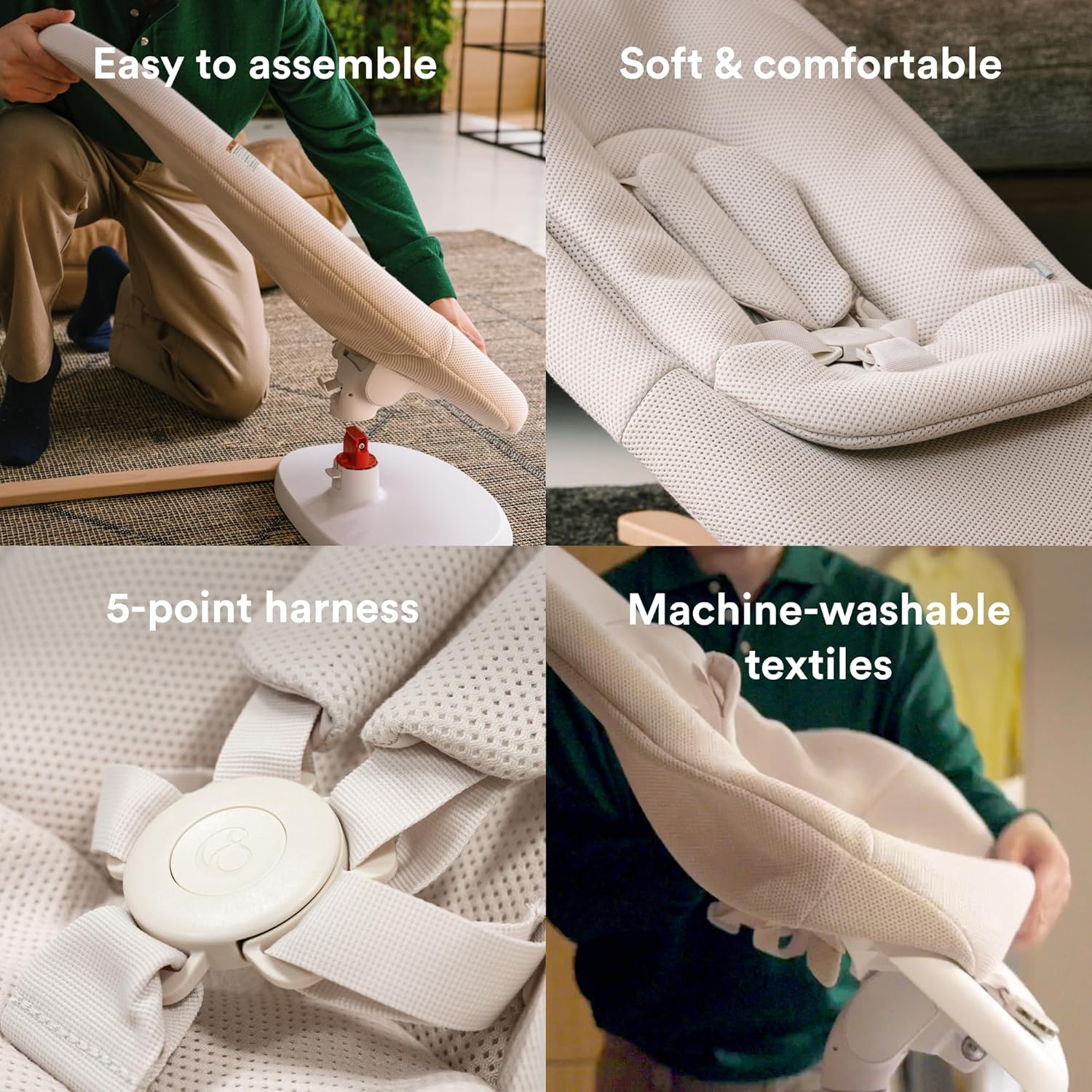 Stokke Yoga Bouncer Light Sand