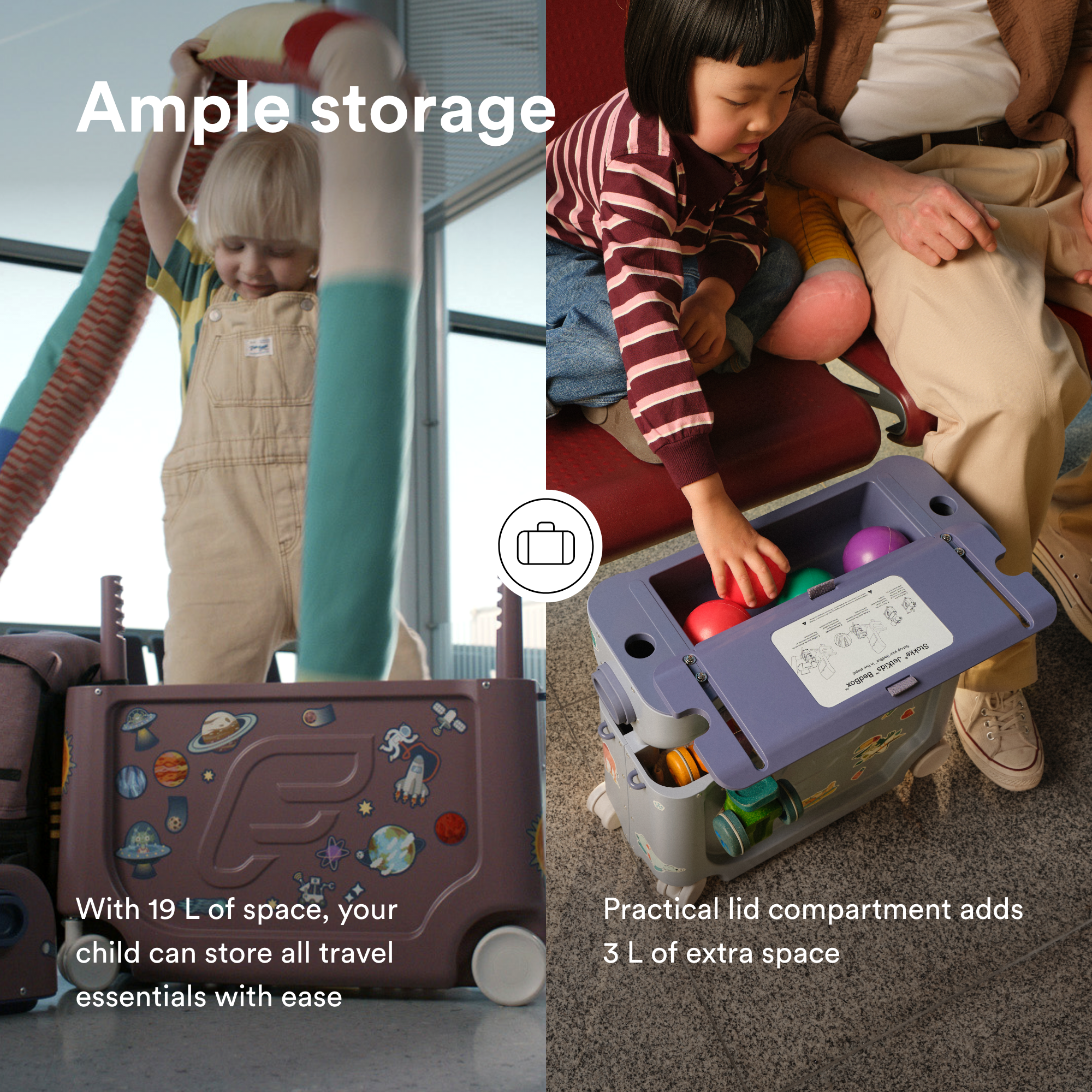 Stokke Jetkids BedBox Coral Pink