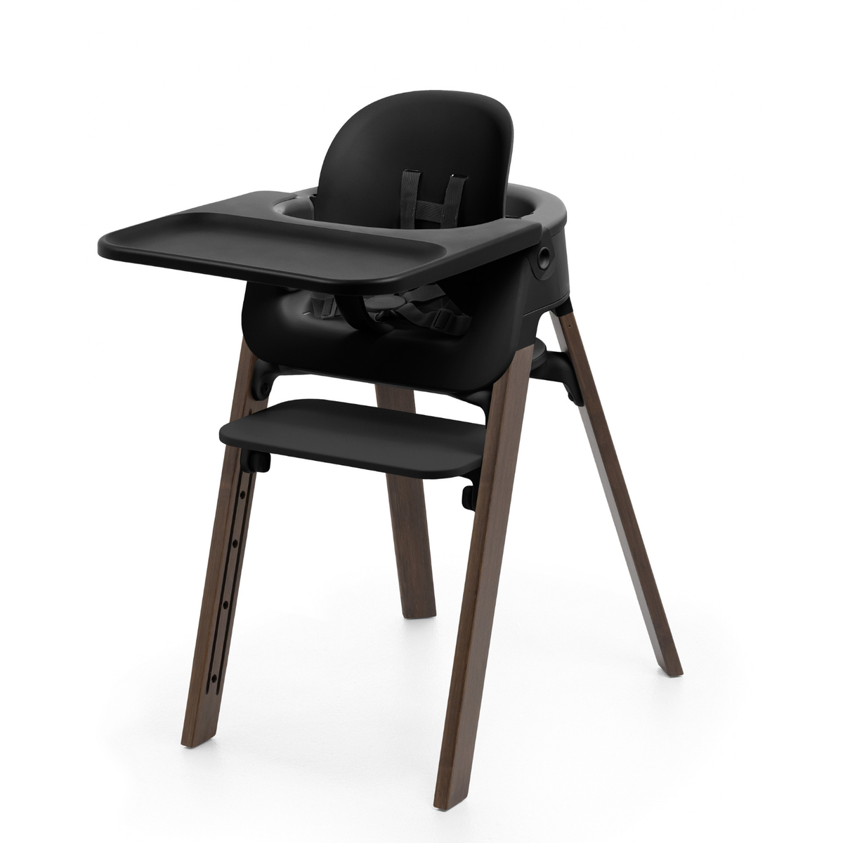 Steps High Chair - Black