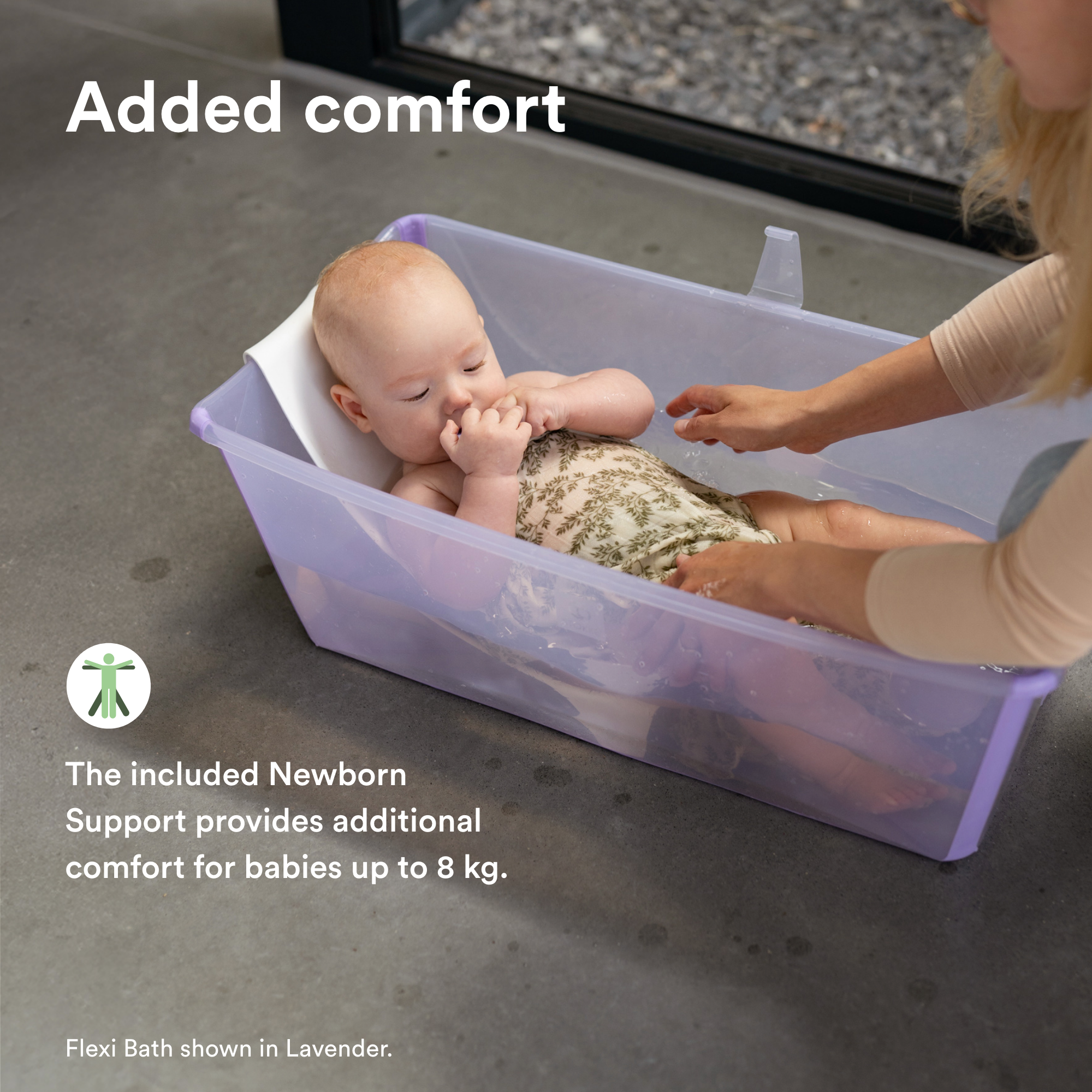 Flexi Bath Bundle - Transparent Green