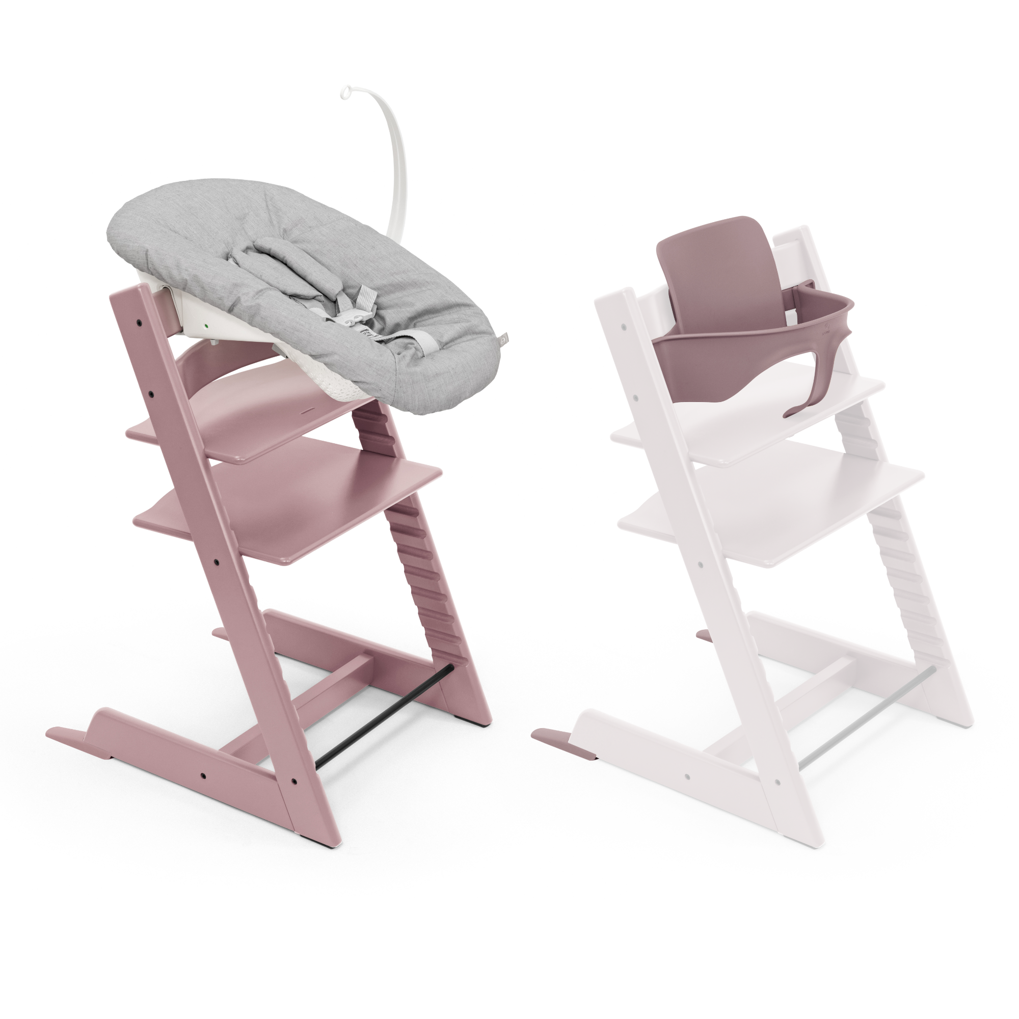 Stokke Tripp Trapp Chair with Newborn Set and Baby Set
