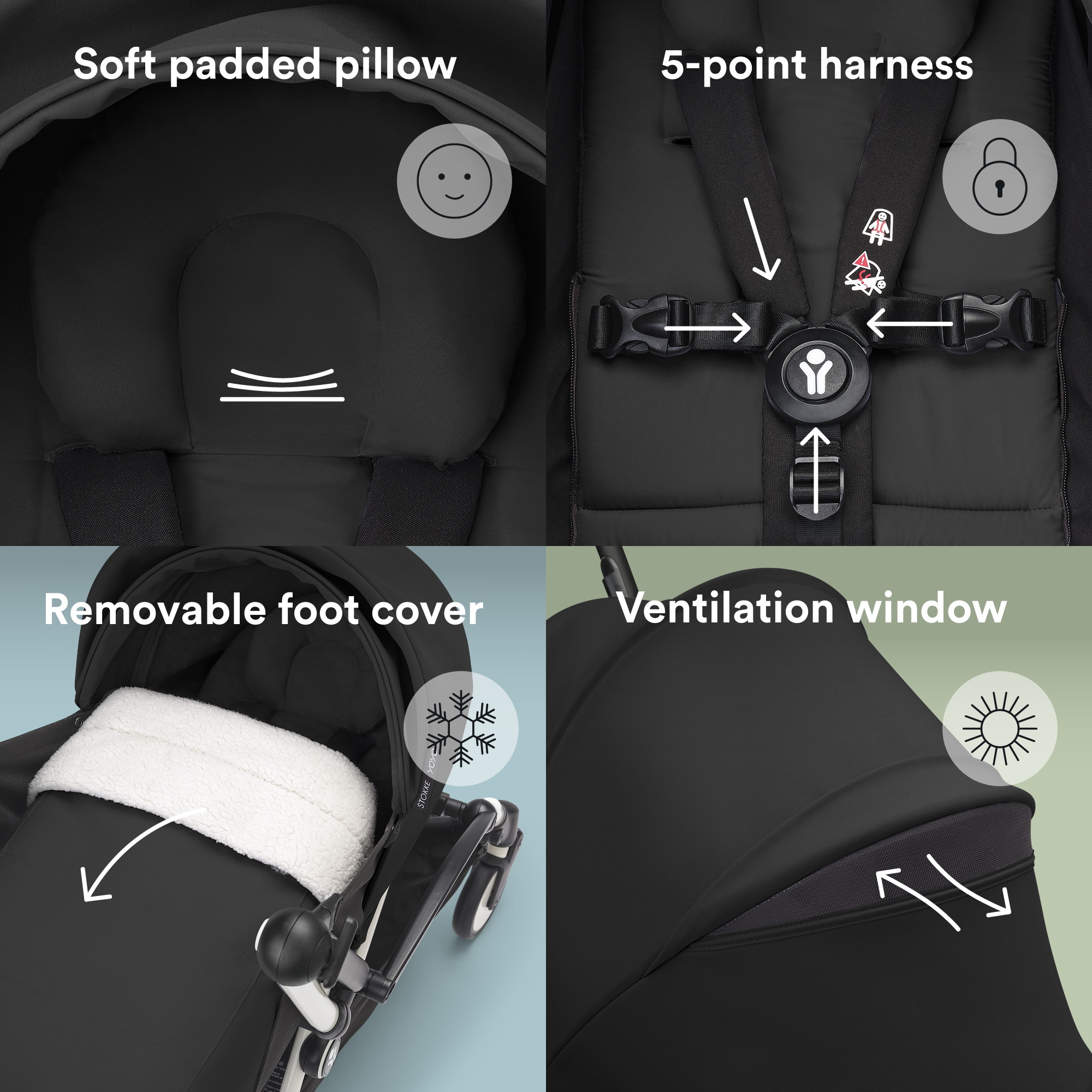 Stokke® YOYO³ ® 0+ newborn pack