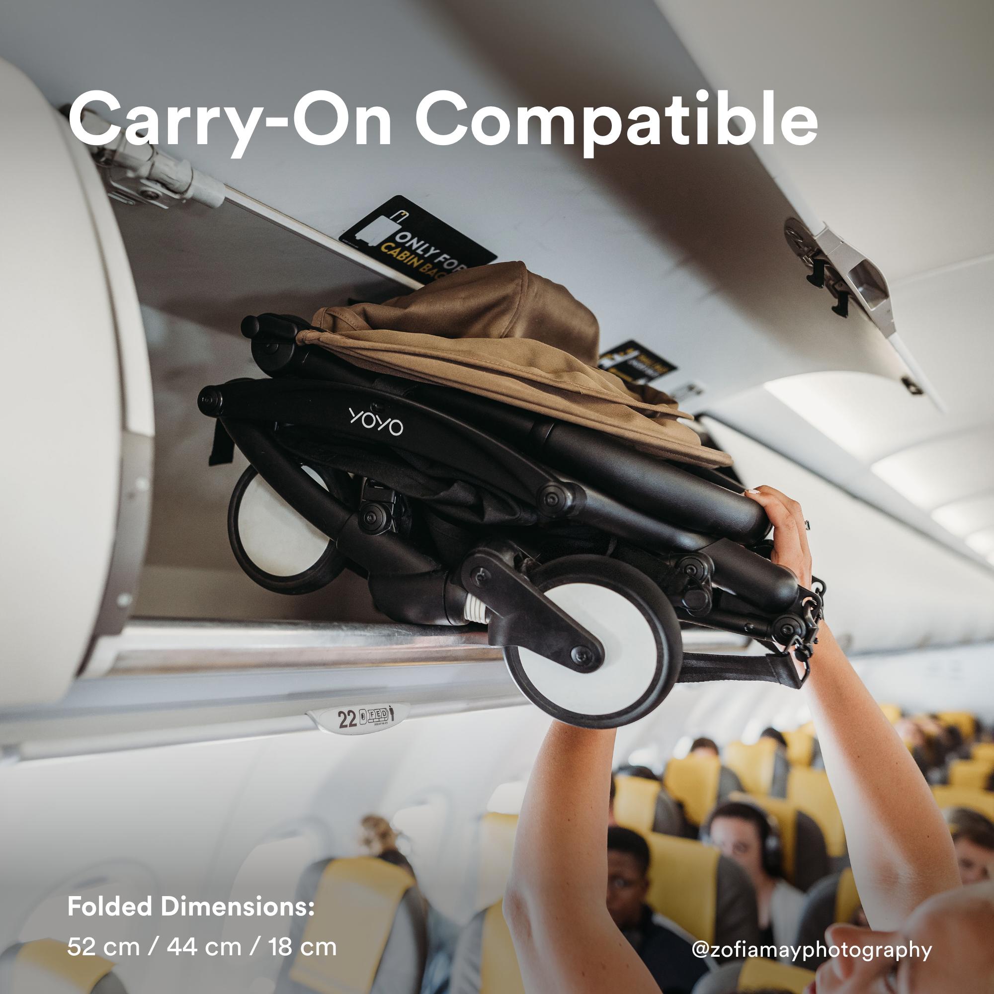 مقعد عربة ستوكي يويو لحديثي الولادة من عمر 0+ بلون الأكوا