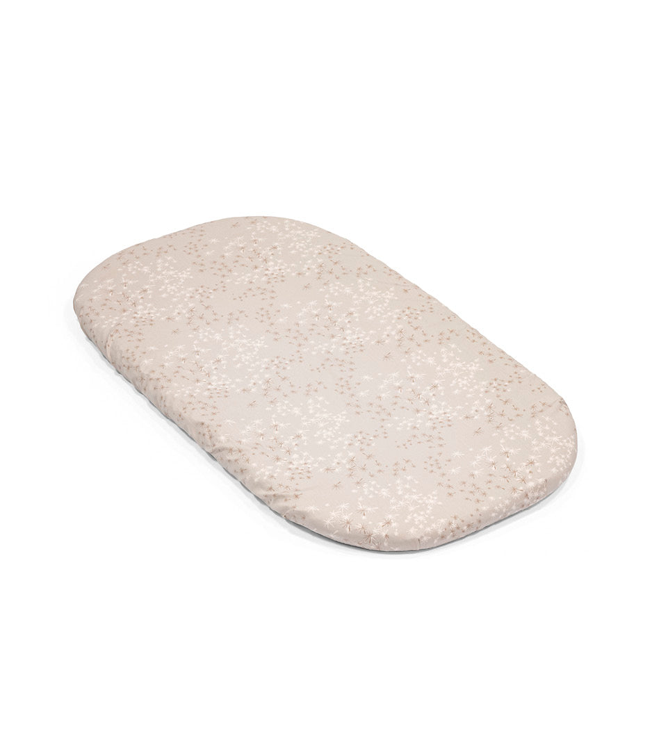 طقم أغطية لسرير سنوزي مكون من قطعتين بلون الفانيلا