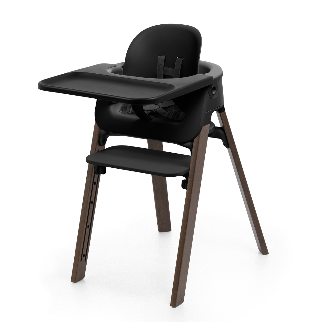 Steps High Chair - Black