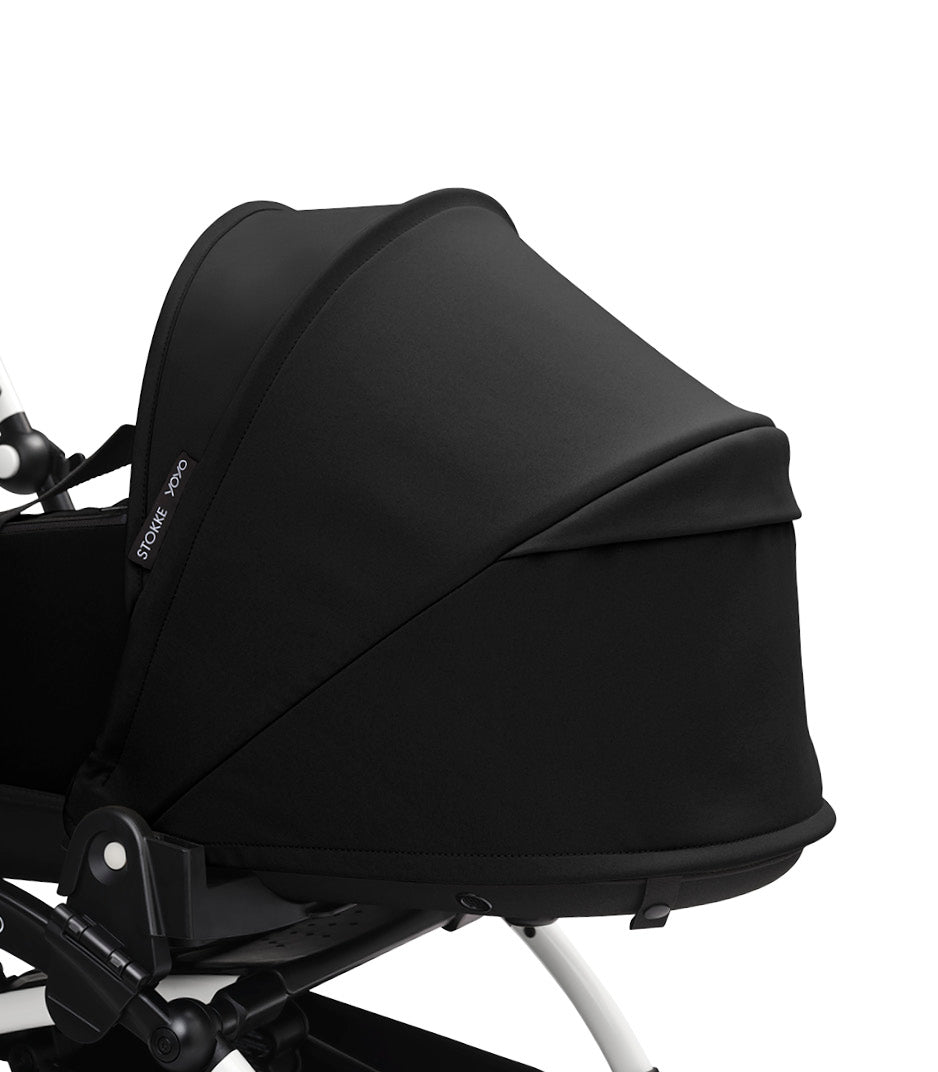 سرير متحرك قابل للحمل من ستوكي يويو باللون الأسود