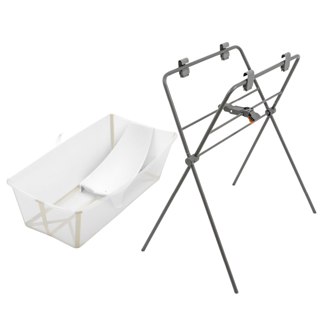Stokke Flexi Bath with Newborn Support & Bath Stand