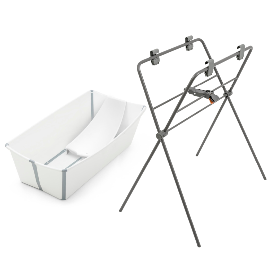 Stokke Flexi Bath with Newborn Support & Bath Stand