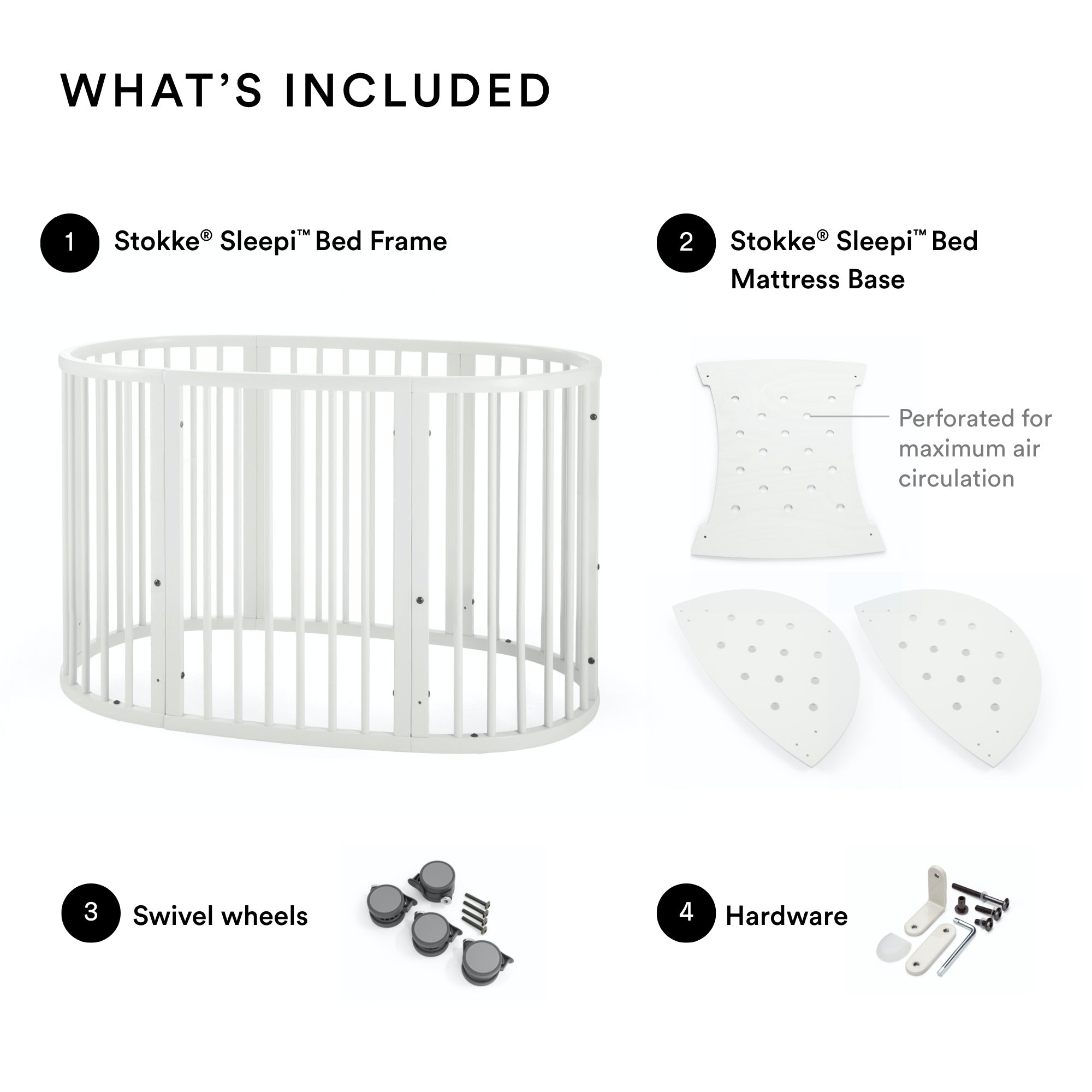 Stokke Sleepi Bed Hazy Grey