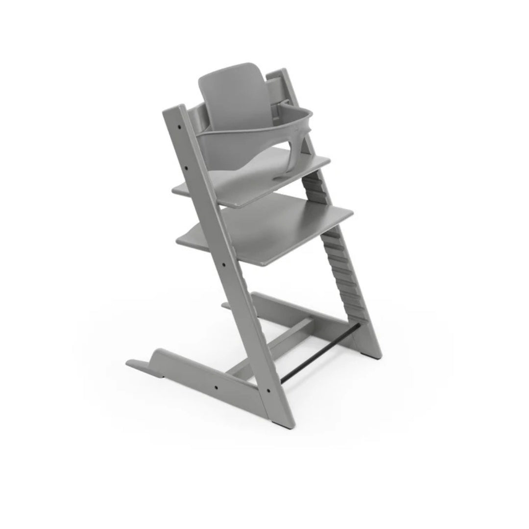 Stokke Tripp Trapp Baby Set グレー Tripp Trapp Chair with Baby Set