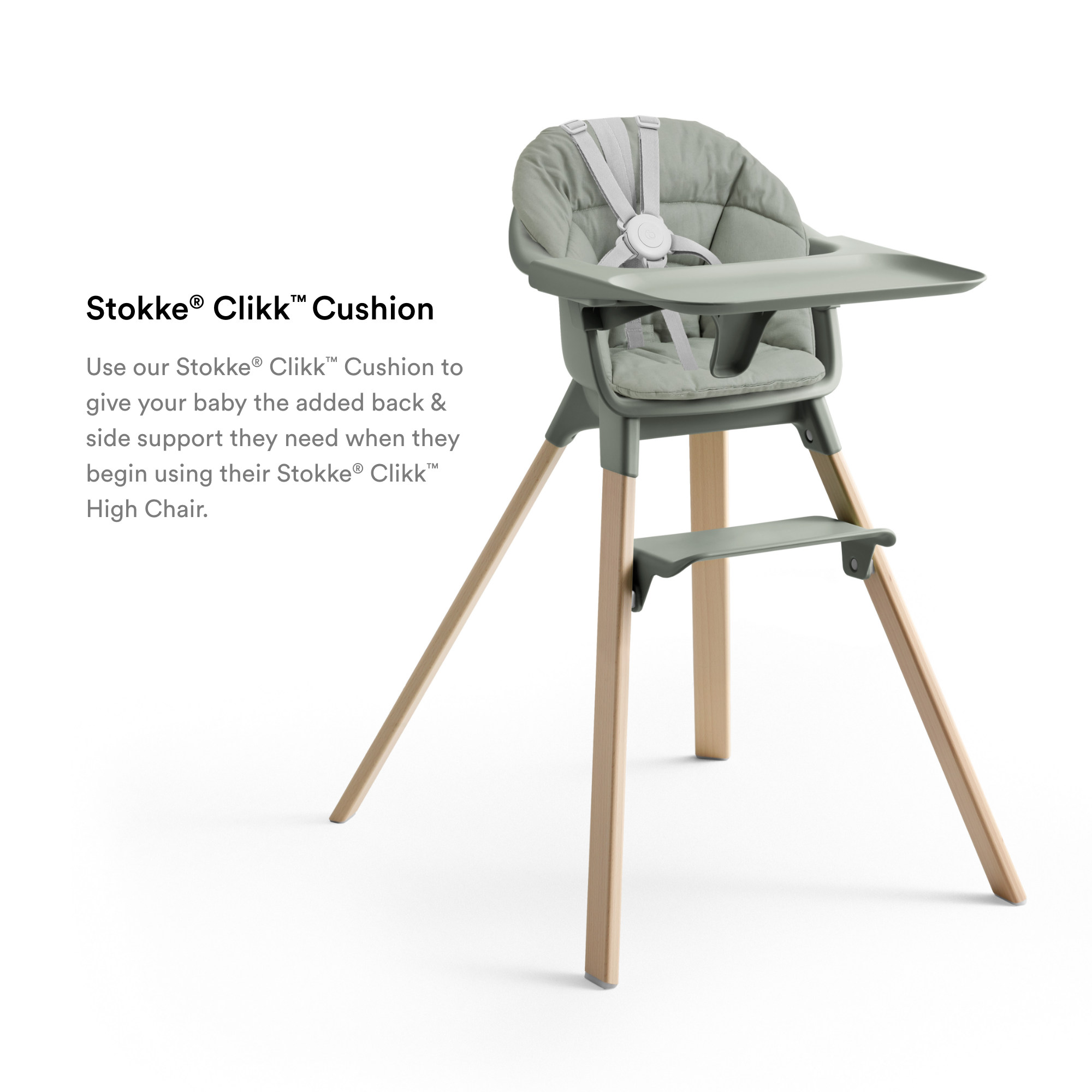 Stokke Clikk Cushion Glacier Green