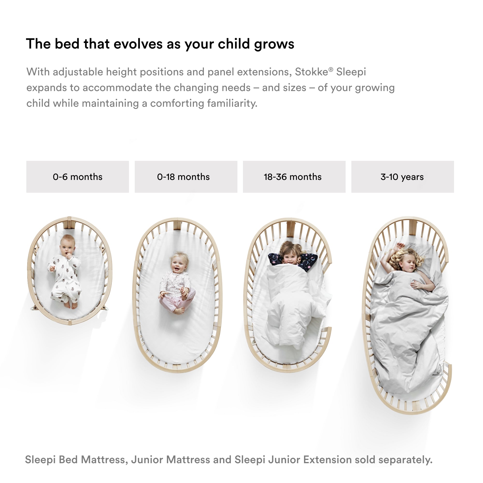 Stokke Sleepi Bed V3 Warm Brown