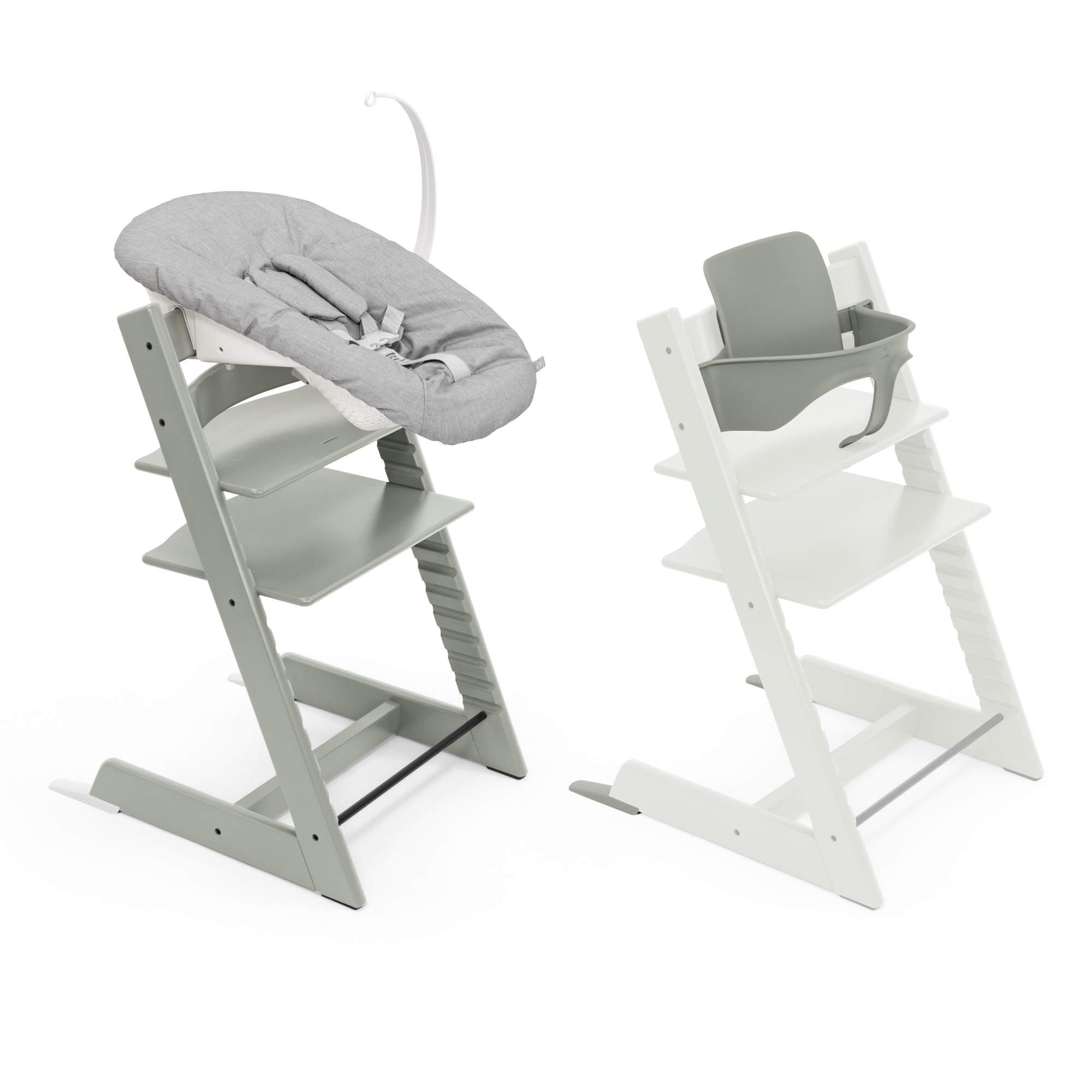 Stokke Tripp Trapp Chair with Newborn Set and Baby Set