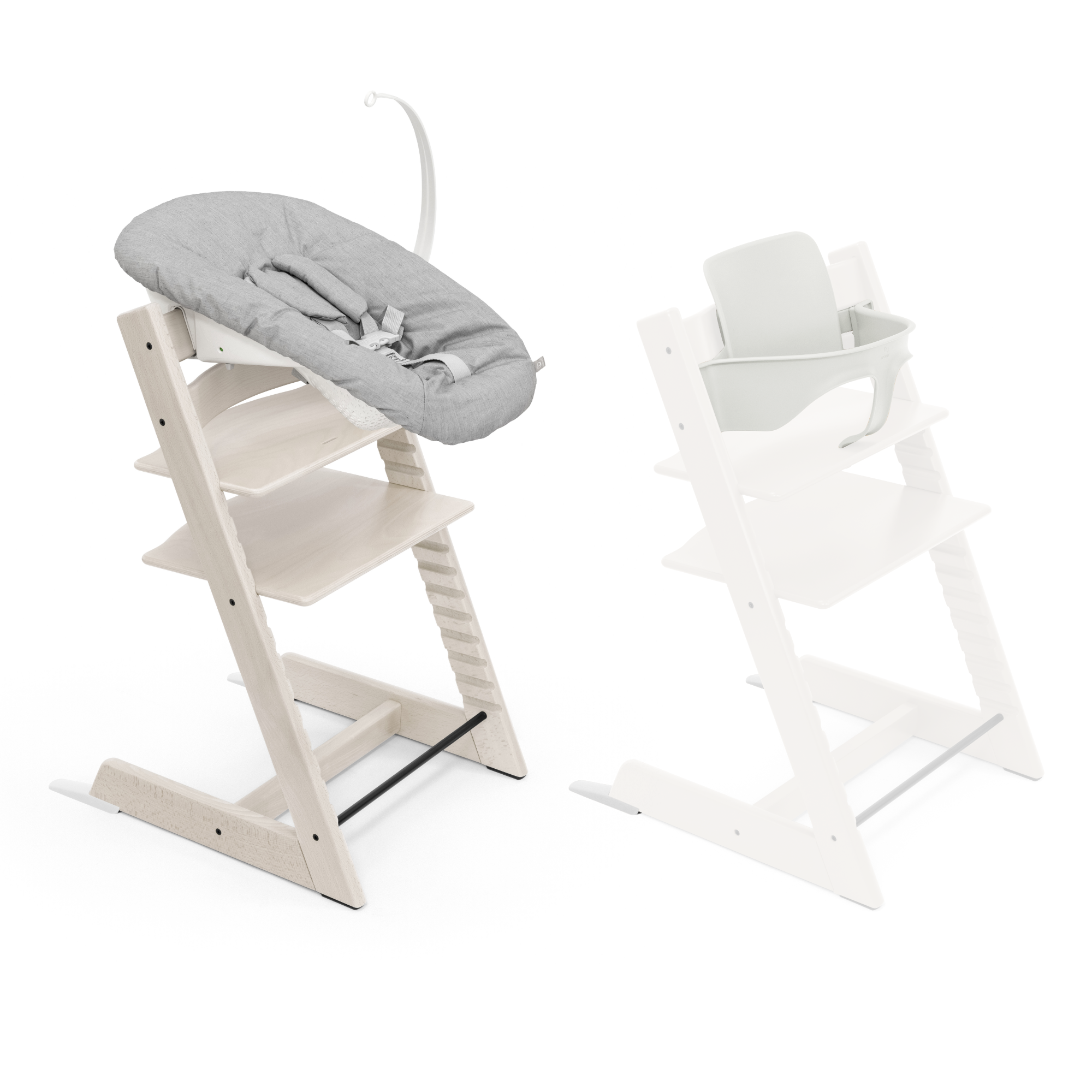 Stokke Tripp Trapp Chair with Newborn Set and Baby Set