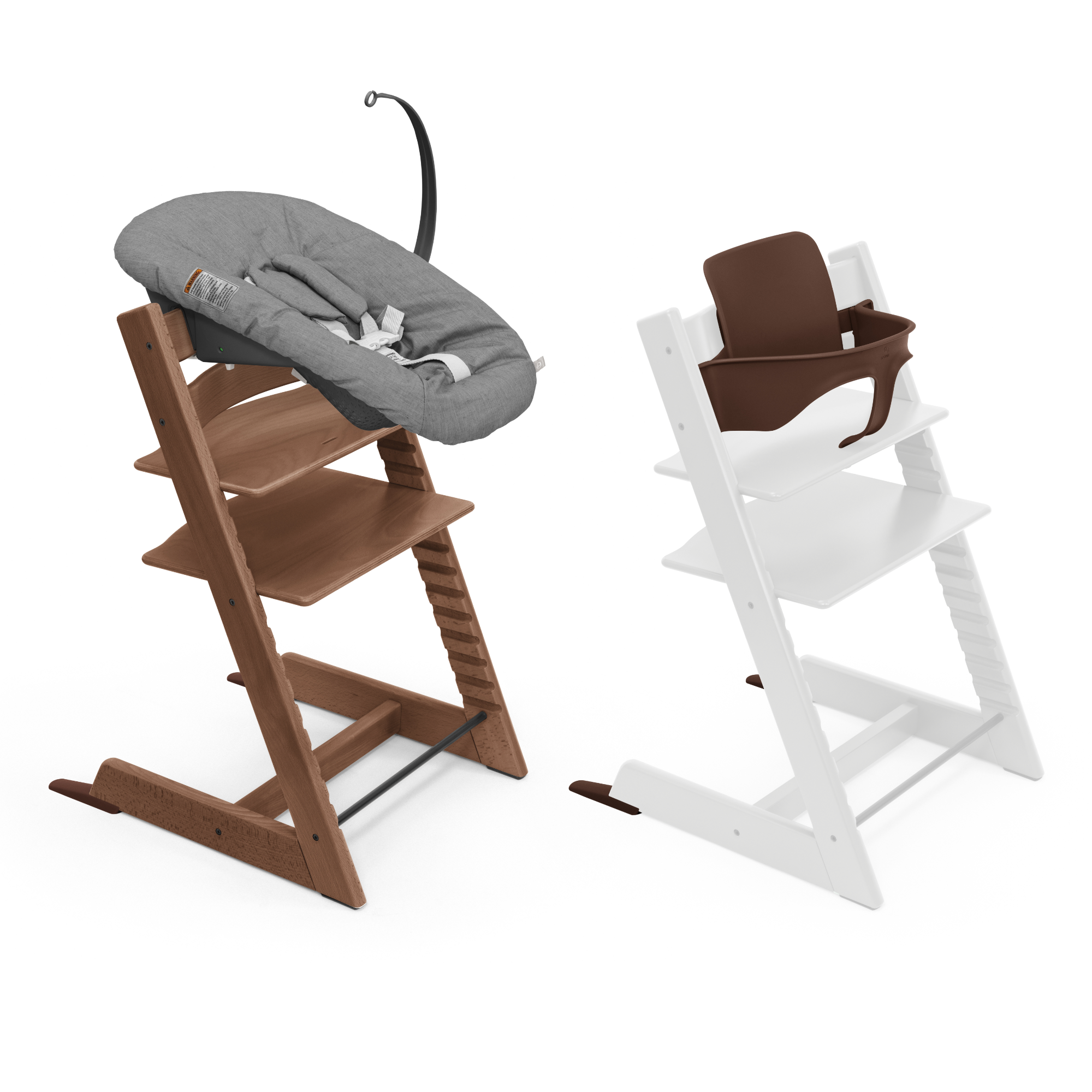 Stokke Tripp Trapp Chair with Newborn Set and Baby Set