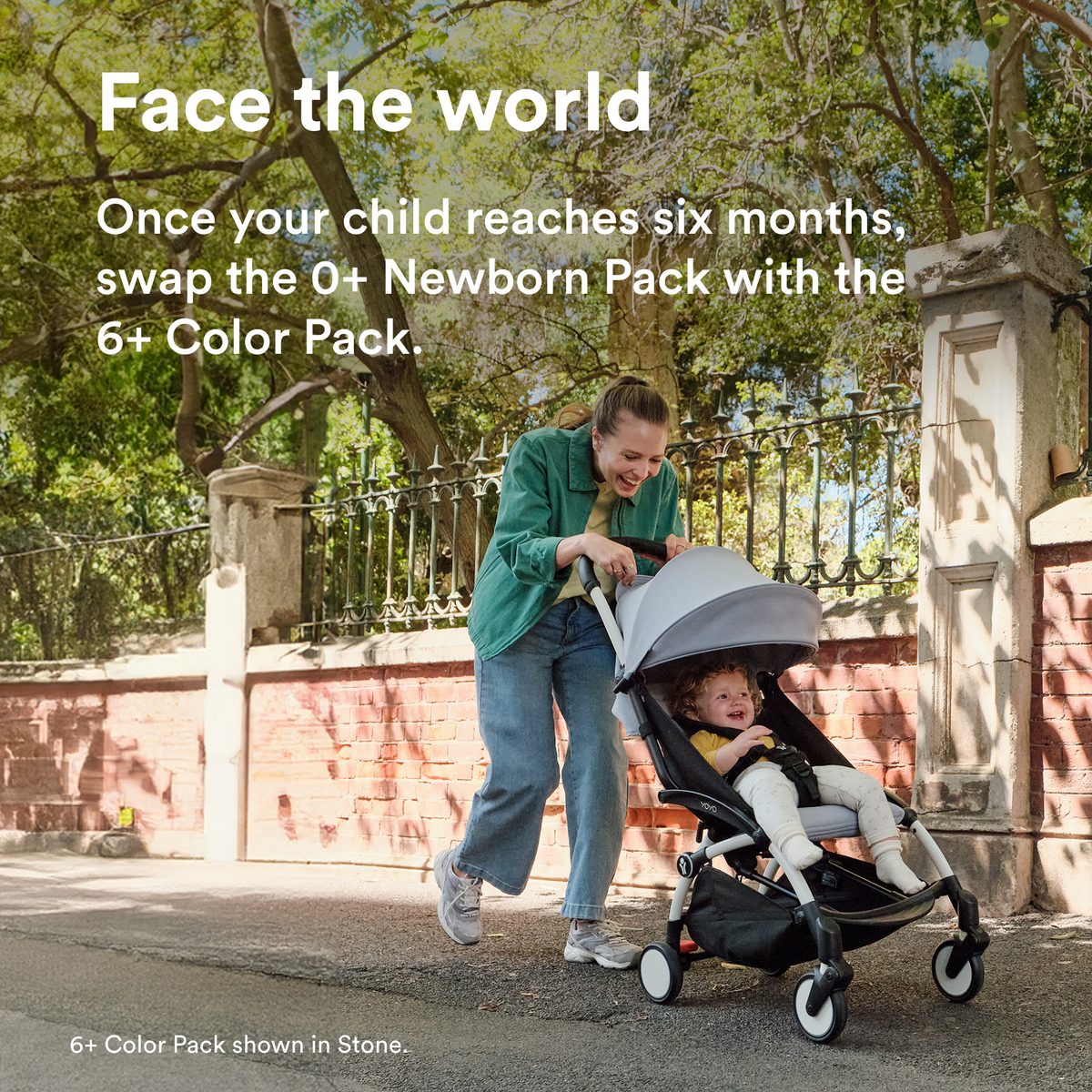 YOYO³ Stroller from Birth to Toddler - Black Frame