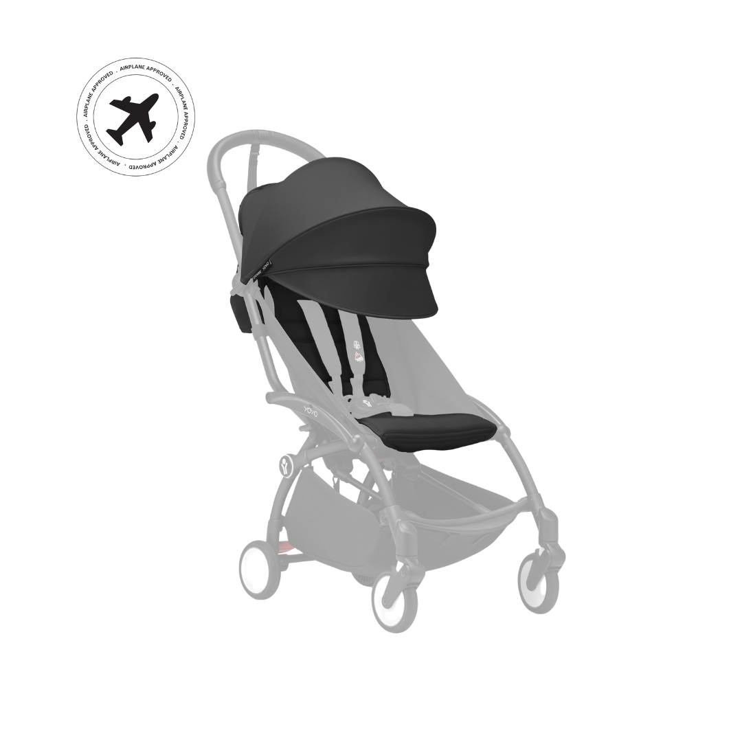 STOKKE YOYO カラーパック ブラック　color pack　Black Stokke YOYO 6+ Color Pack – Black | Upgrade Your Stroller Style