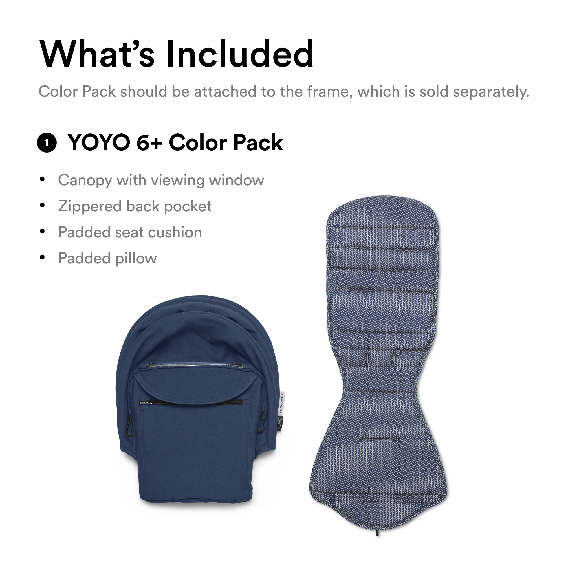 Stokke® YOYO³® 6+ Color Pack Air France Blue