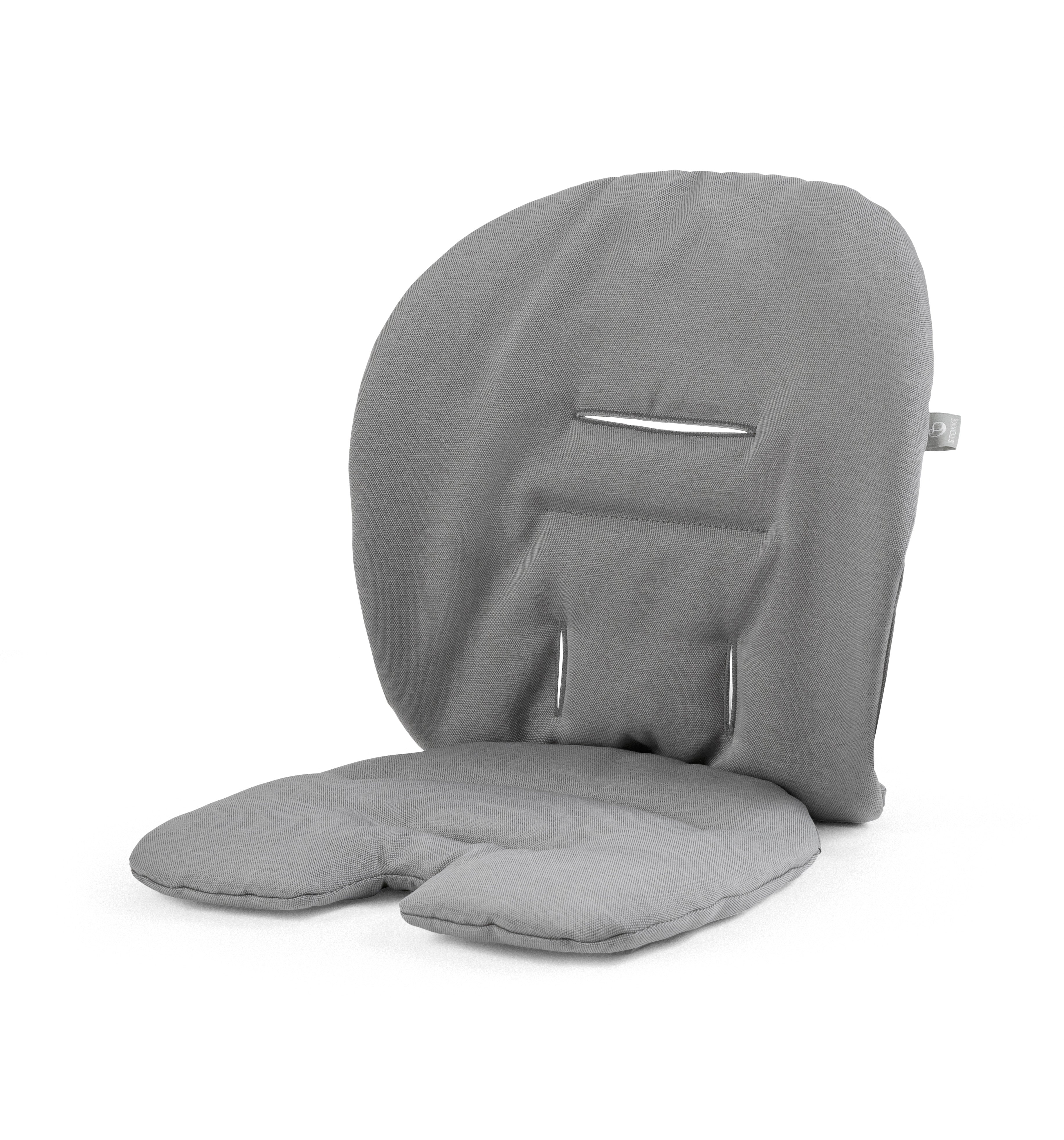 Steps Baby Set Cushion - Dark Grey Melange