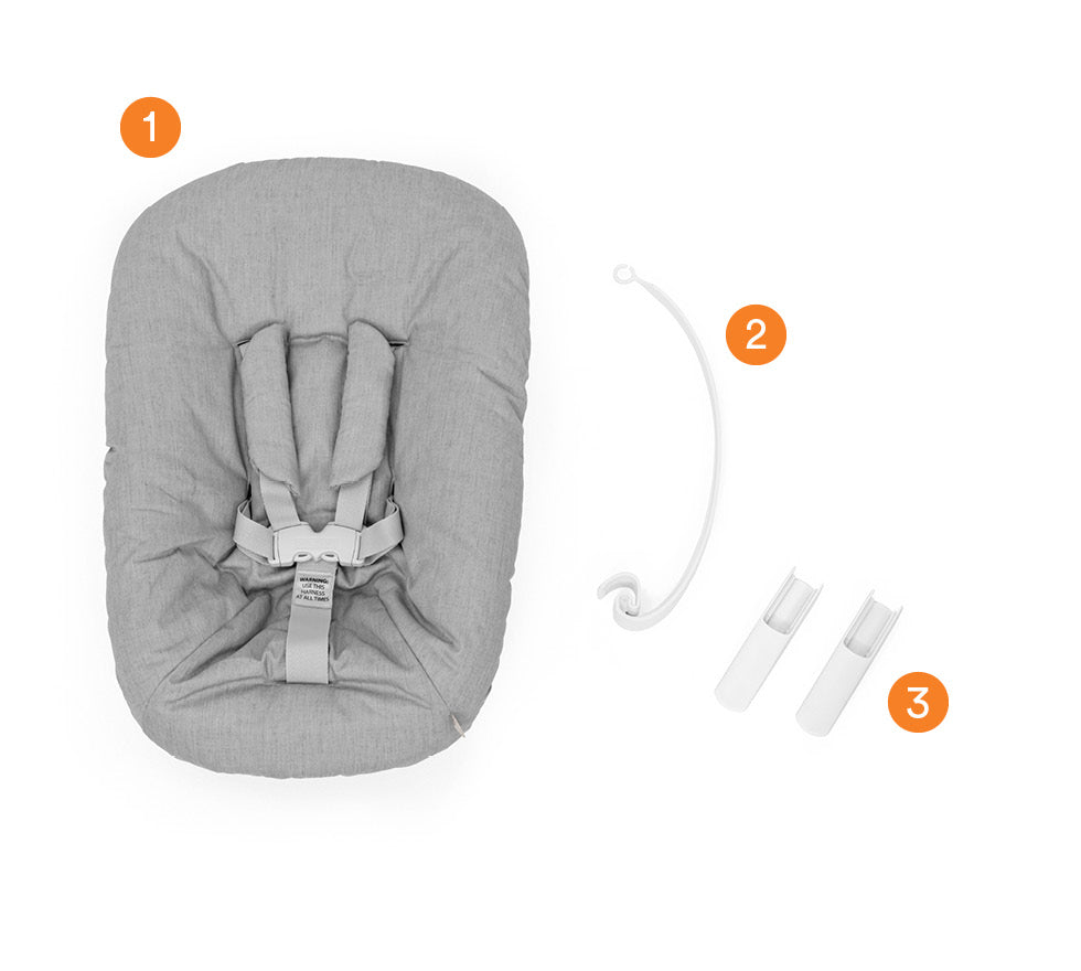 STOKKE TRIPP TRAPP NEWBORN SET グレー Buy Stokke Tripp Trapp Newborn Set | For Newborn Bonding at Table