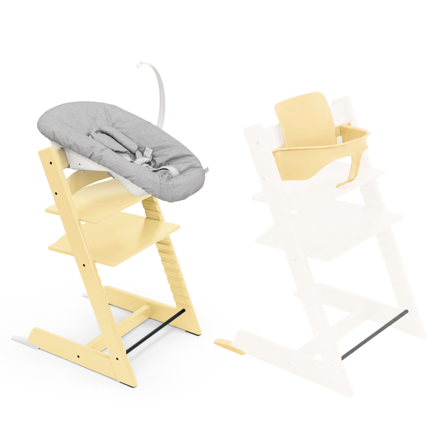 Tripp Trapp Chair with Newborn Set and Baby Set
